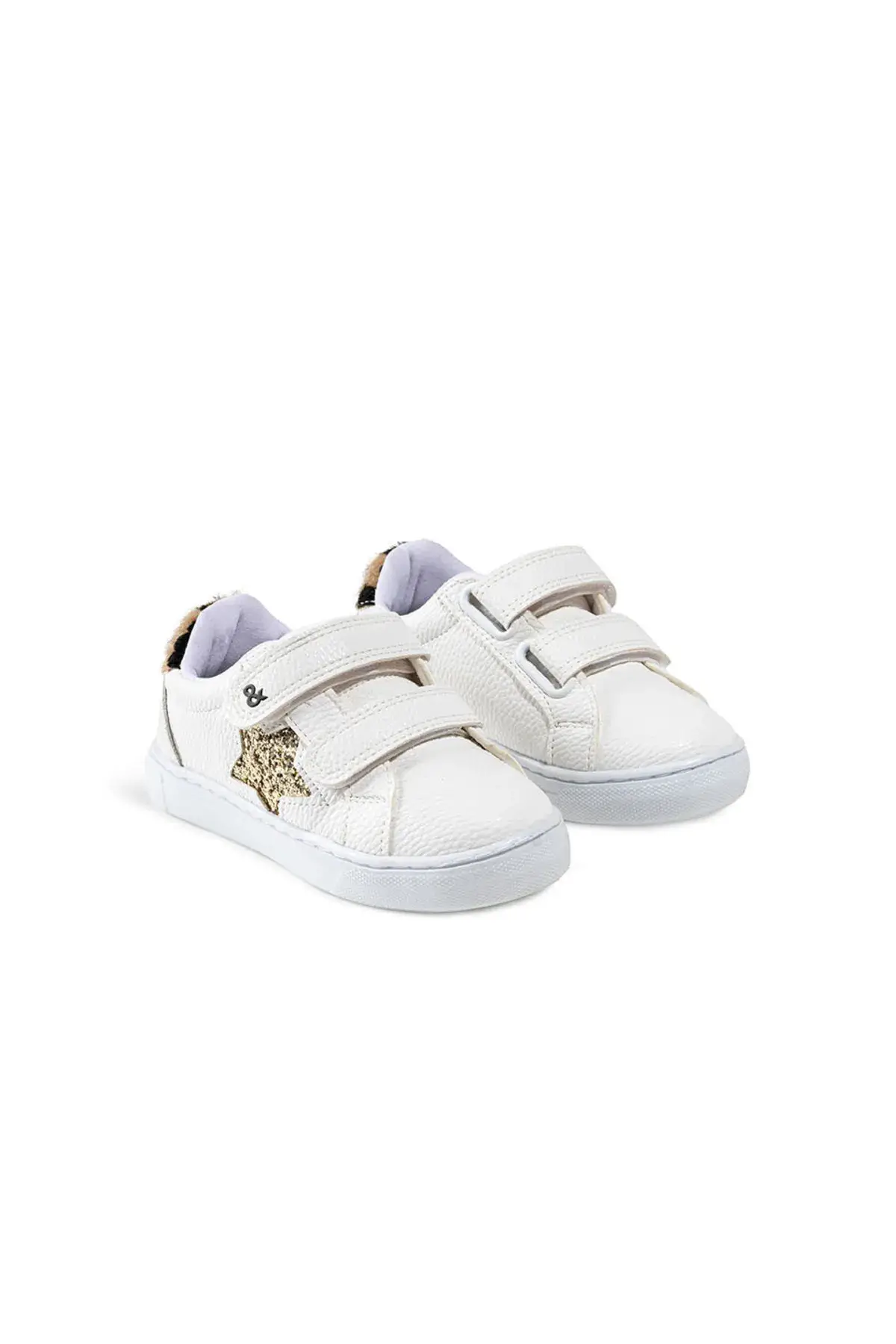 Merli&Rose Sirius Sneaker Beyaz Gold Leopar 26-30