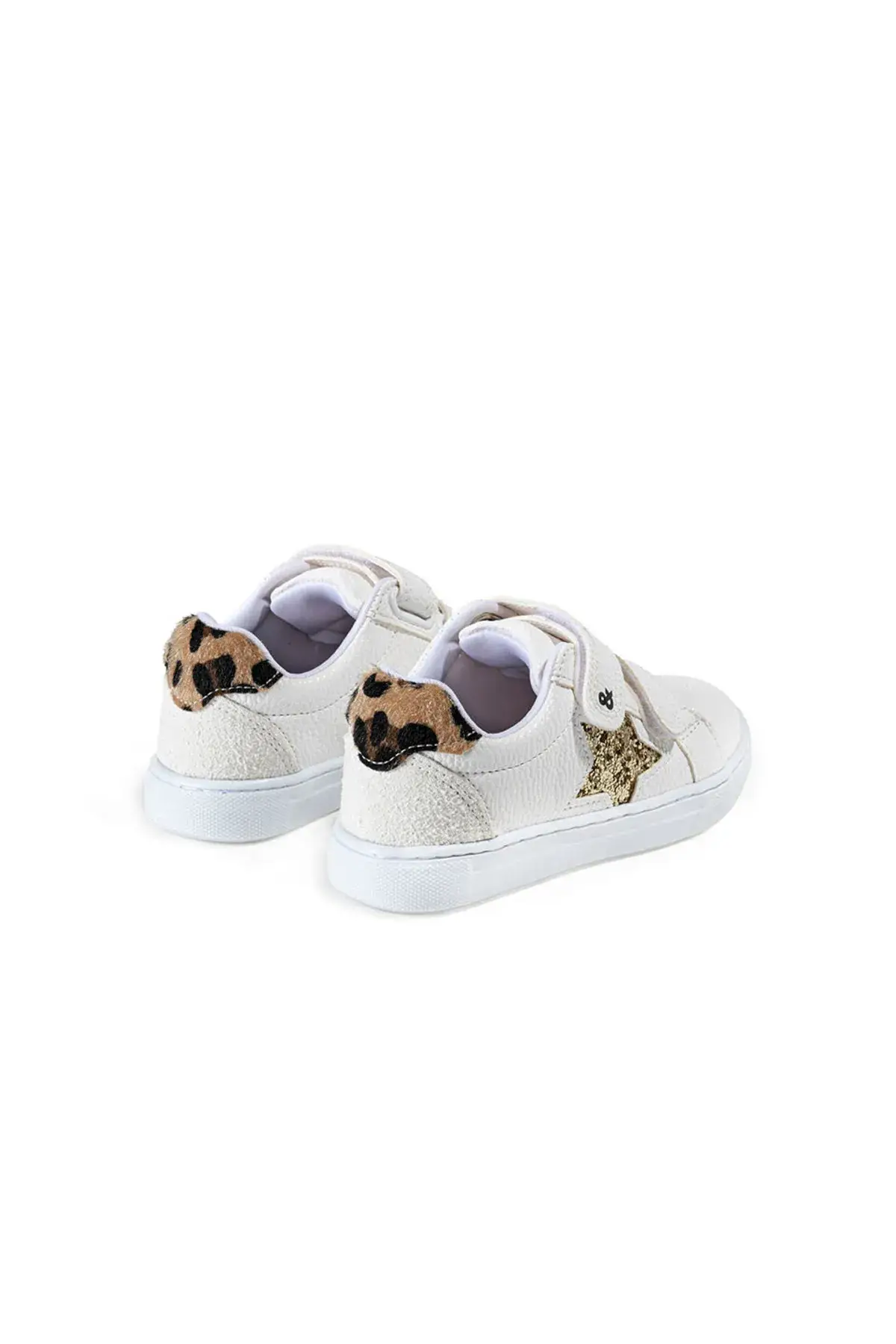 Merli&Rose Sirius Sneaker Beyaz Gold Leopar 26-30