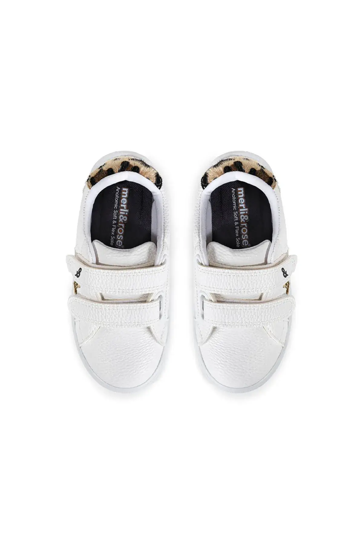 Merli&Rose Sirius Sneaker Beyaz Gold Leopar 26-30