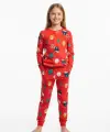 1-13 Yaş Kız Yılbaşı Pijama Takımı