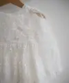 2-8 Yaş Beyaz Dantel Elbise