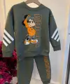 2-8 Yaş Haki Adidas Mickey Takım