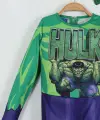 2-8 Yaş Hulk Kostüm Maskeli