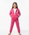 2-8 Yaş Pembe Adidas Kapşonlu Takım