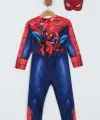 2-8 Yaş Spiderman Kostüm Maskeli