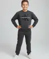 4-12 Yaş Calvin Klein Antrasit Takım