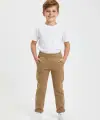 5-14 Yaş Bel Lastikli Camel Pantolon
