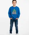 5-14 Yaş Creeper Minecraft Sweatshirt