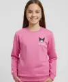 5-14 Yaş Pembe Kuromi Sweatshirt
