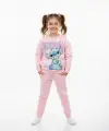 5-14 Yaş Pembe Stitch Sweat