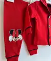 6-24 Ay Kırmızı Mickey Pijama Takımı