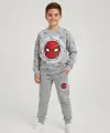 6-9 Yaş Gri Spiderman Takım