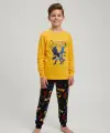 6-11 Yaş Sarı Batman Pijama Takımı