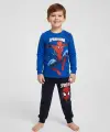 2-6 Yaş Mavi Spiderman Pijama Takımı