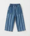 2-7 Yaş Çizgili Kot Pantolon