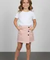 5-8 Yaş Pembe Şort Etek