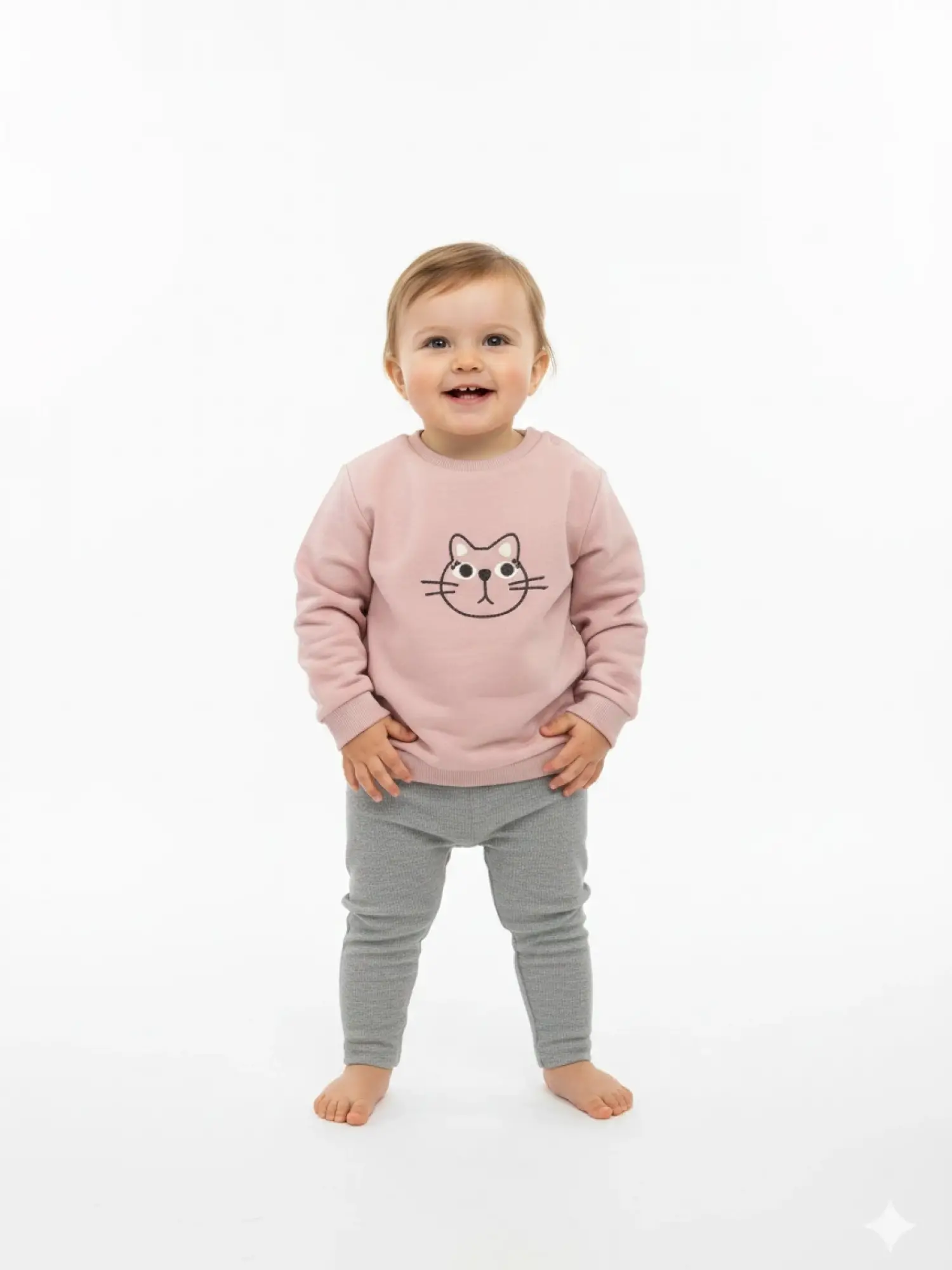 0-24 Ay Pembe Kedili 2Li Takım