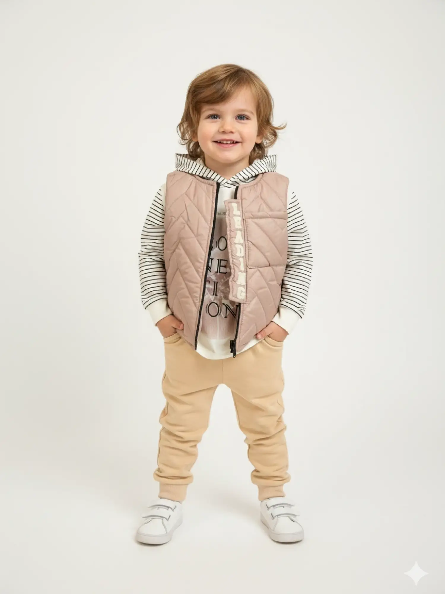 1-4 Yaş Yelekli 3lü Takım