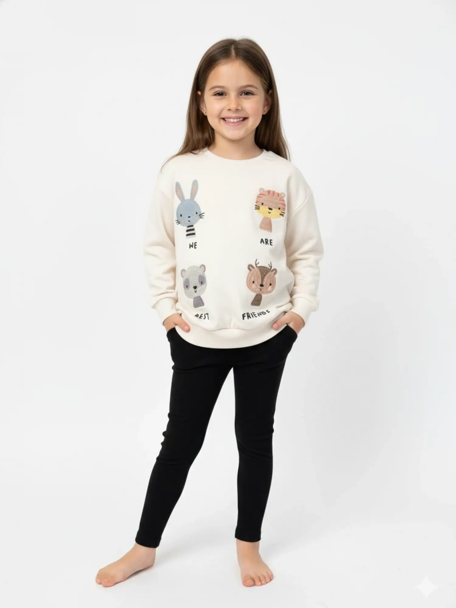 2-7 Yaş Best Friends Taytlı Takım