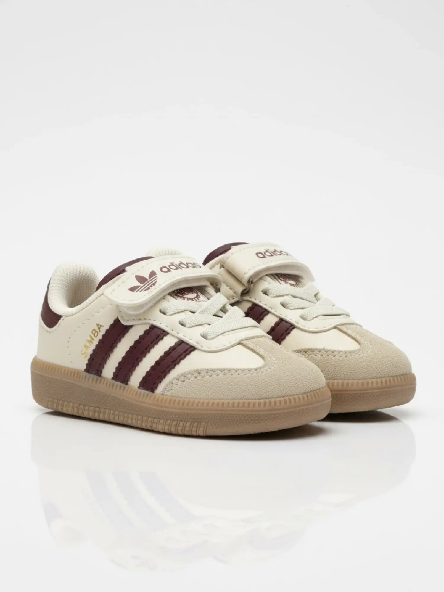 21-35 Numara Bordo Samba Ayakkabı