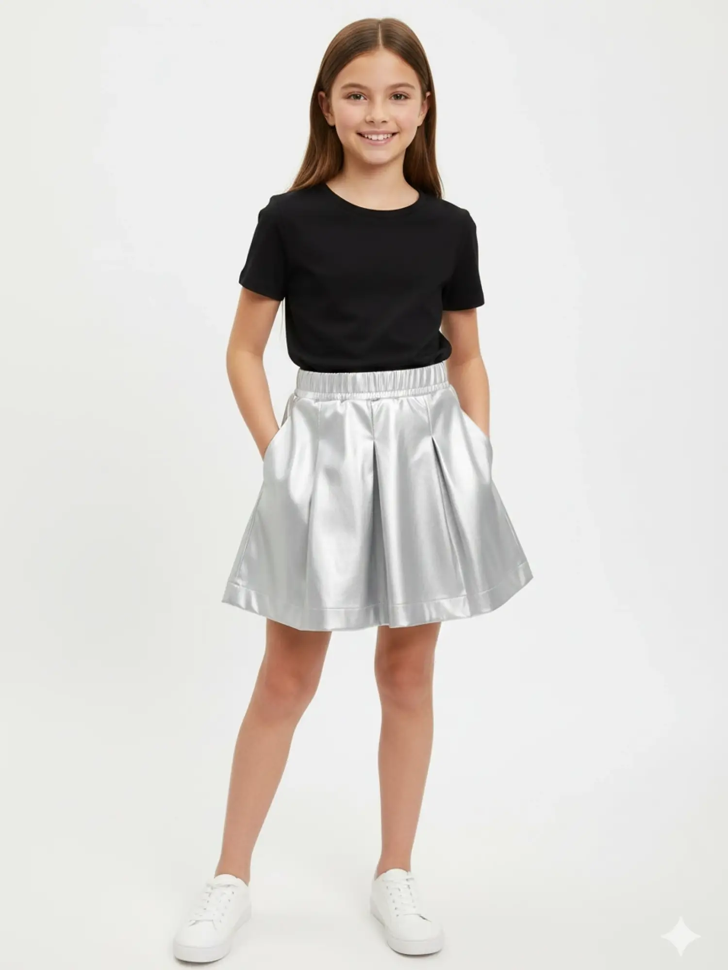 5-14 Yaş Silver Etek