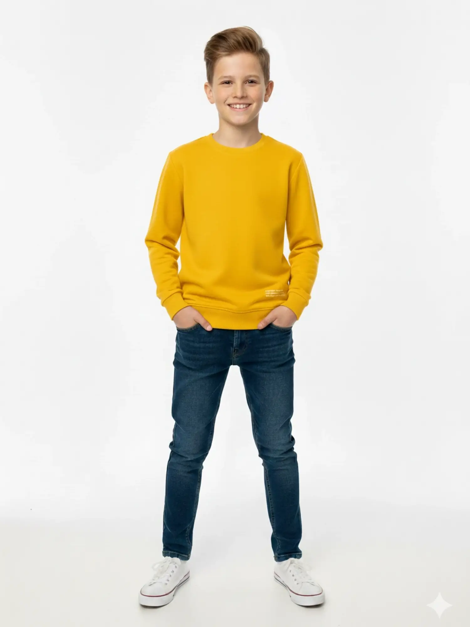 6-10 Yaş Sarı Sweat