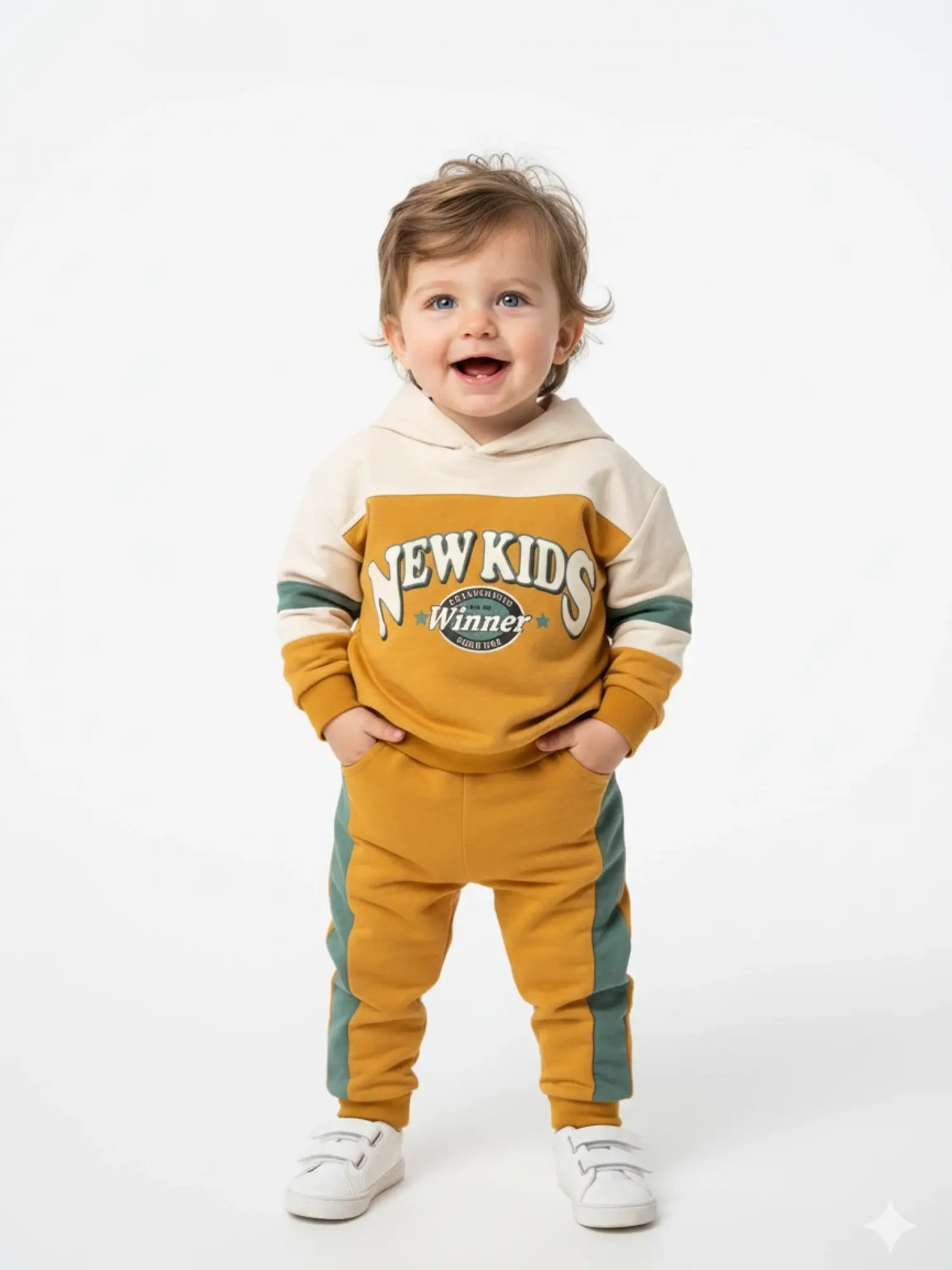 6-24 Ay Hardal Kapşonlu Takım