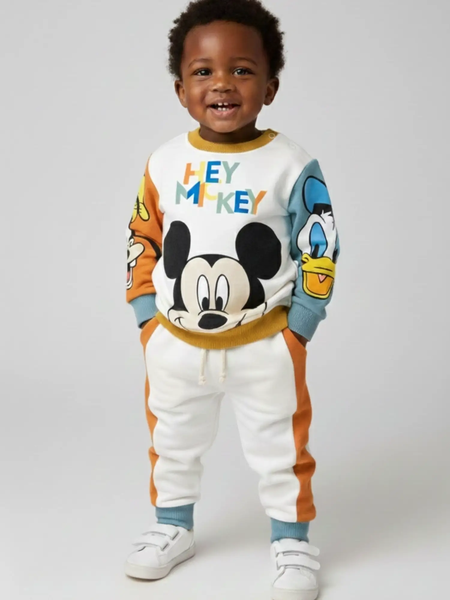 6-24 Ay Renkli Mickey Şardonlu Takım