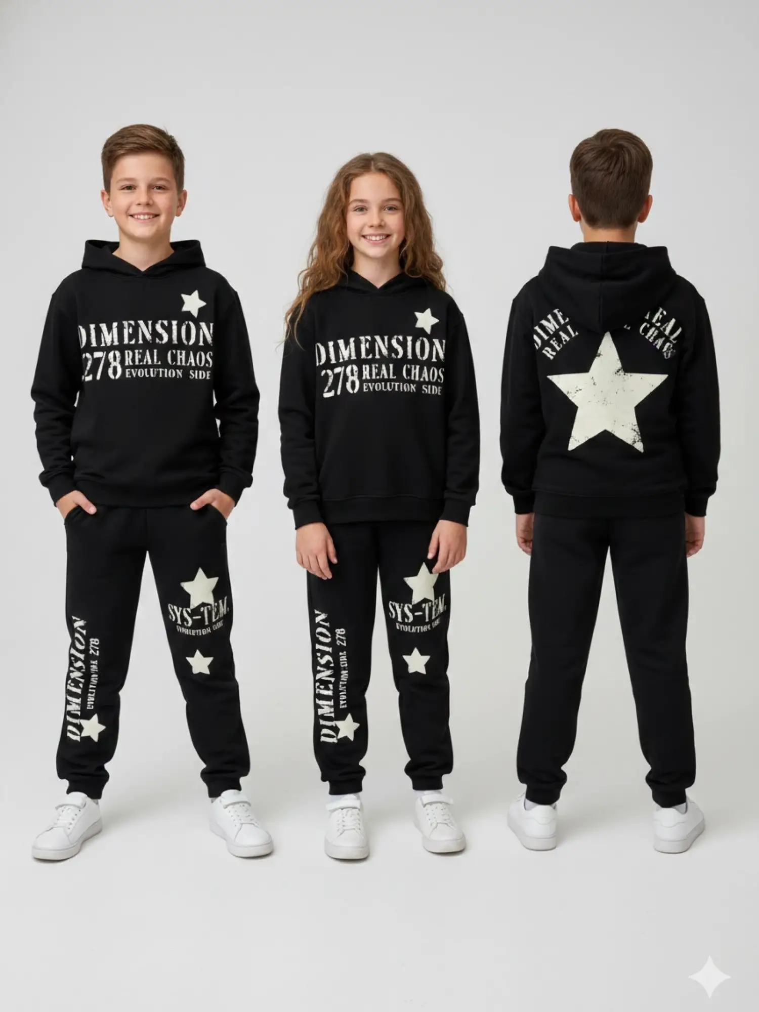 11-15 Yaş Kapşonlu 2li Takım