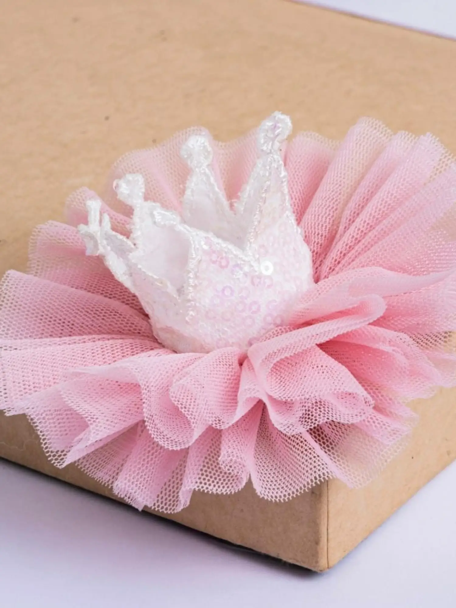 Princess Pembe Çocuk Tacı