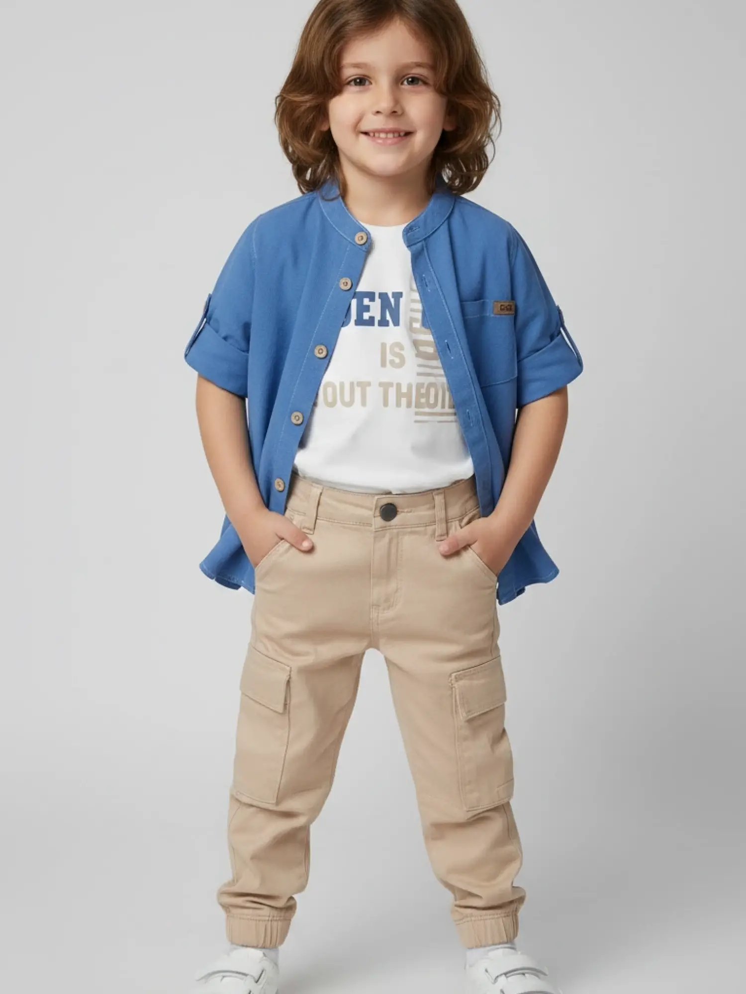 2-5 Yaş Gömlekli 3 Lü Takım