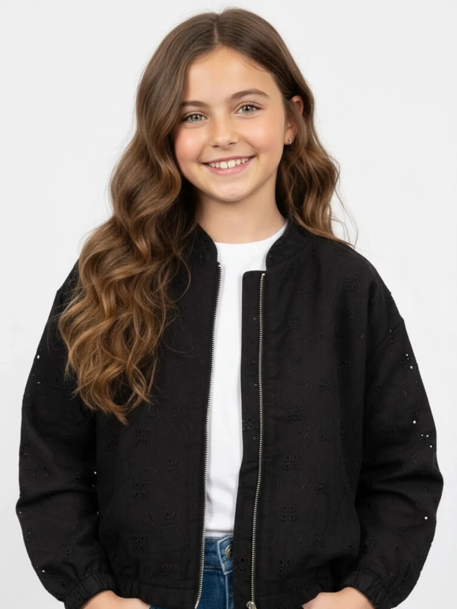 8-14 Yaş Siyah Fisto Ceket