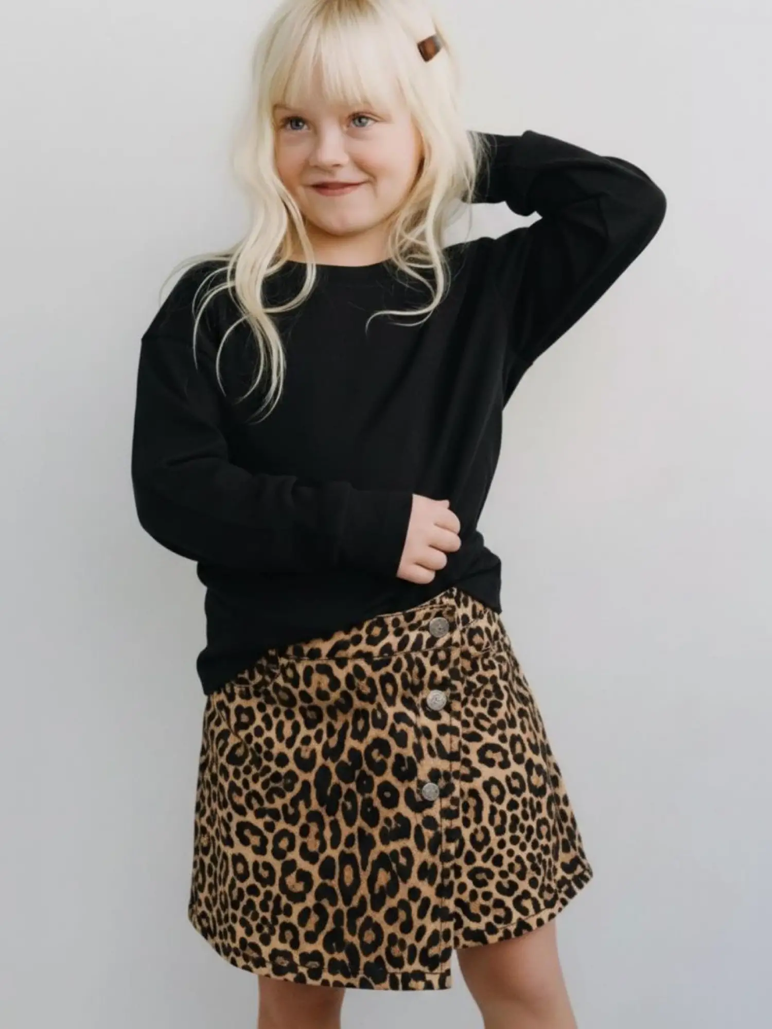 6-14 Yaş Leopar Etek