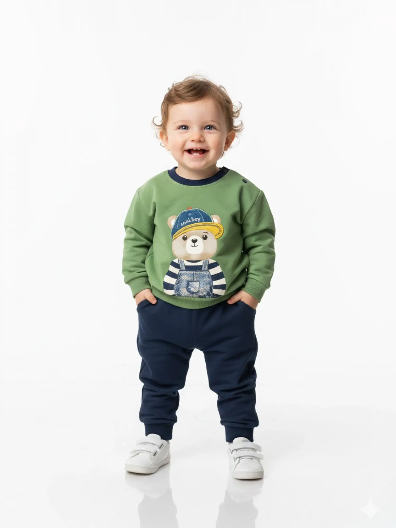 9-36 Ay Yeşil Ayıcıklı Takım