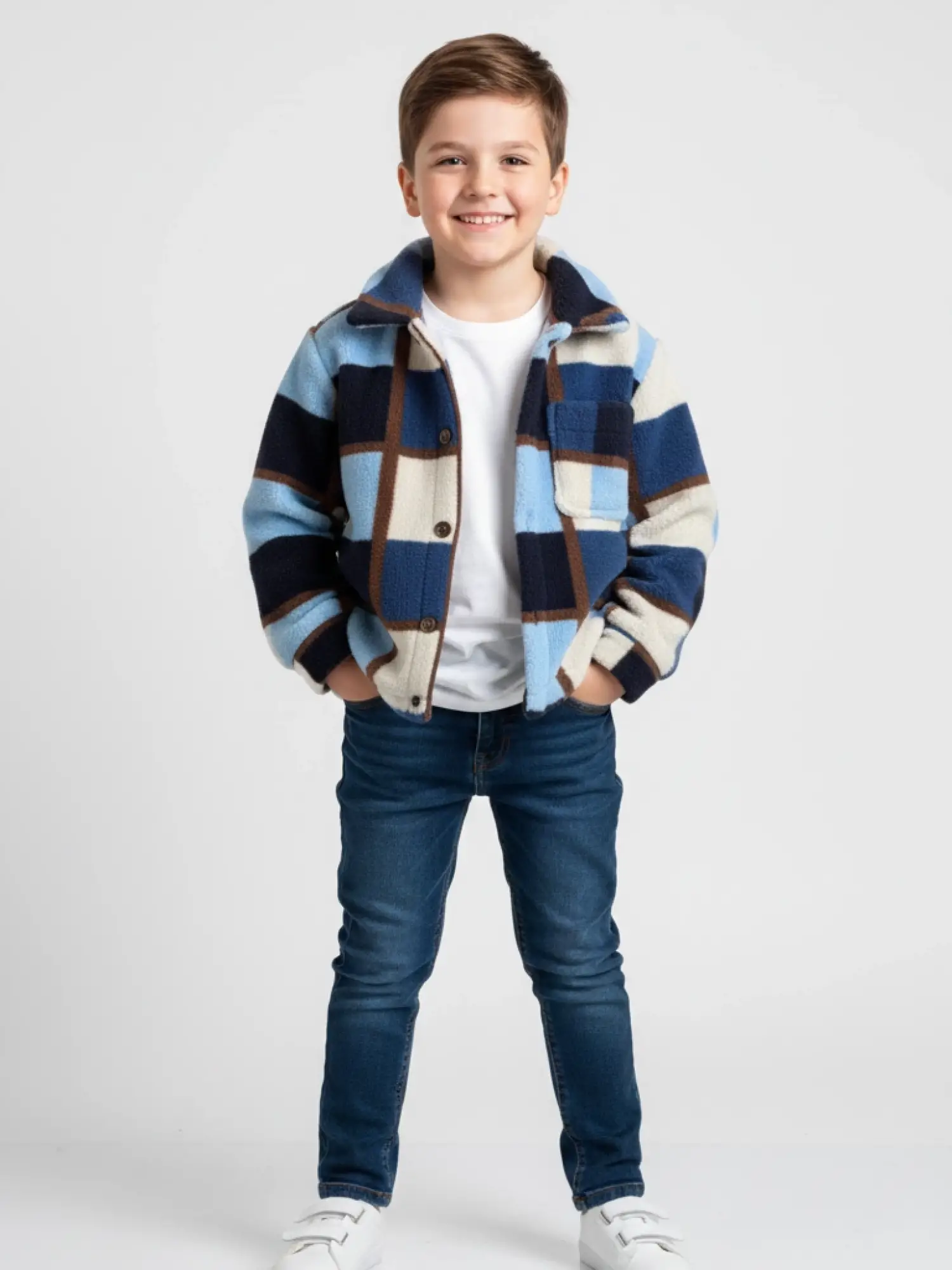 9 Ay 10 Yaş Mavi Kuzu Polar