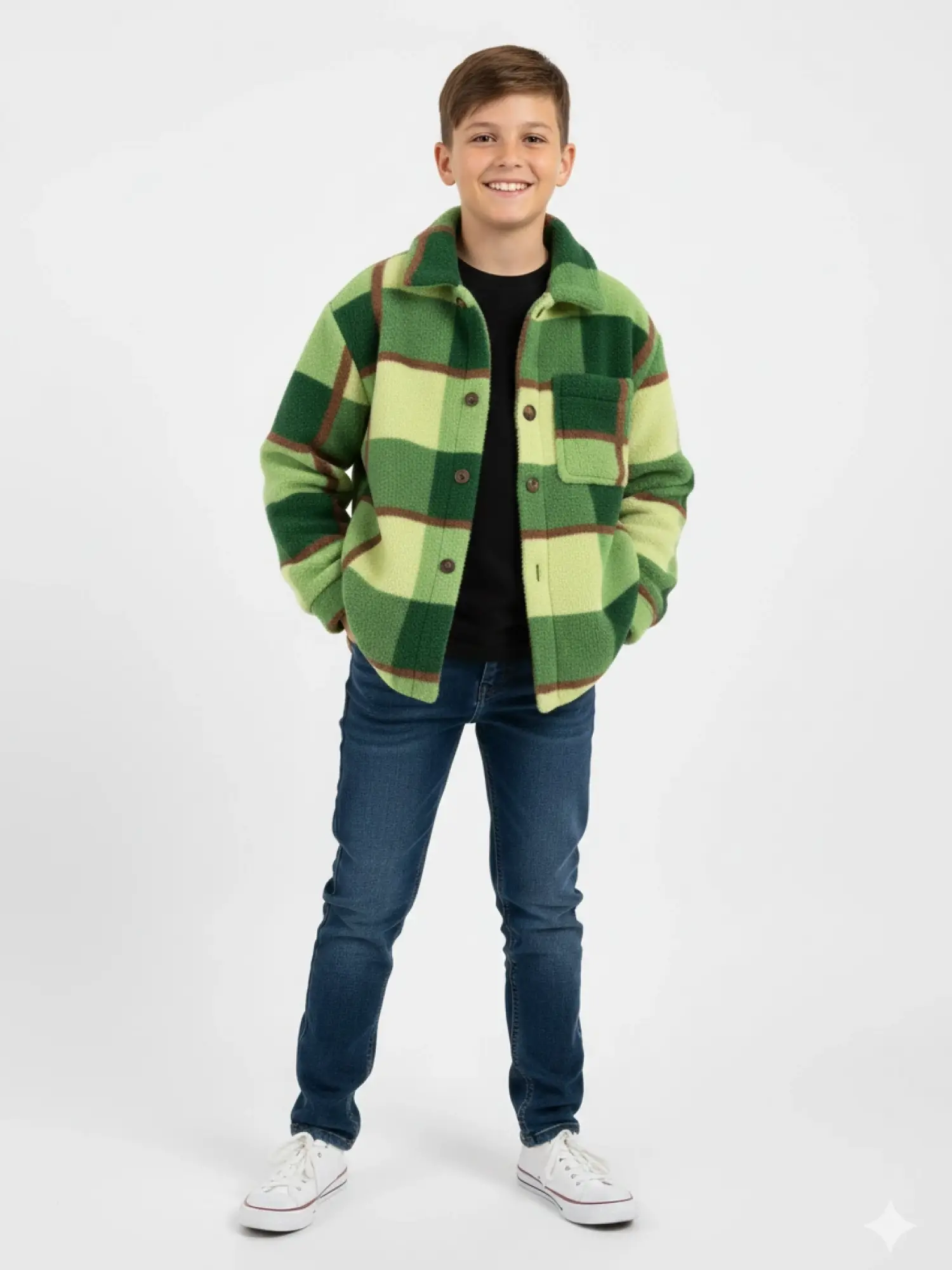 9 Ay 10 Yaş Yeşil Kuzu Polar