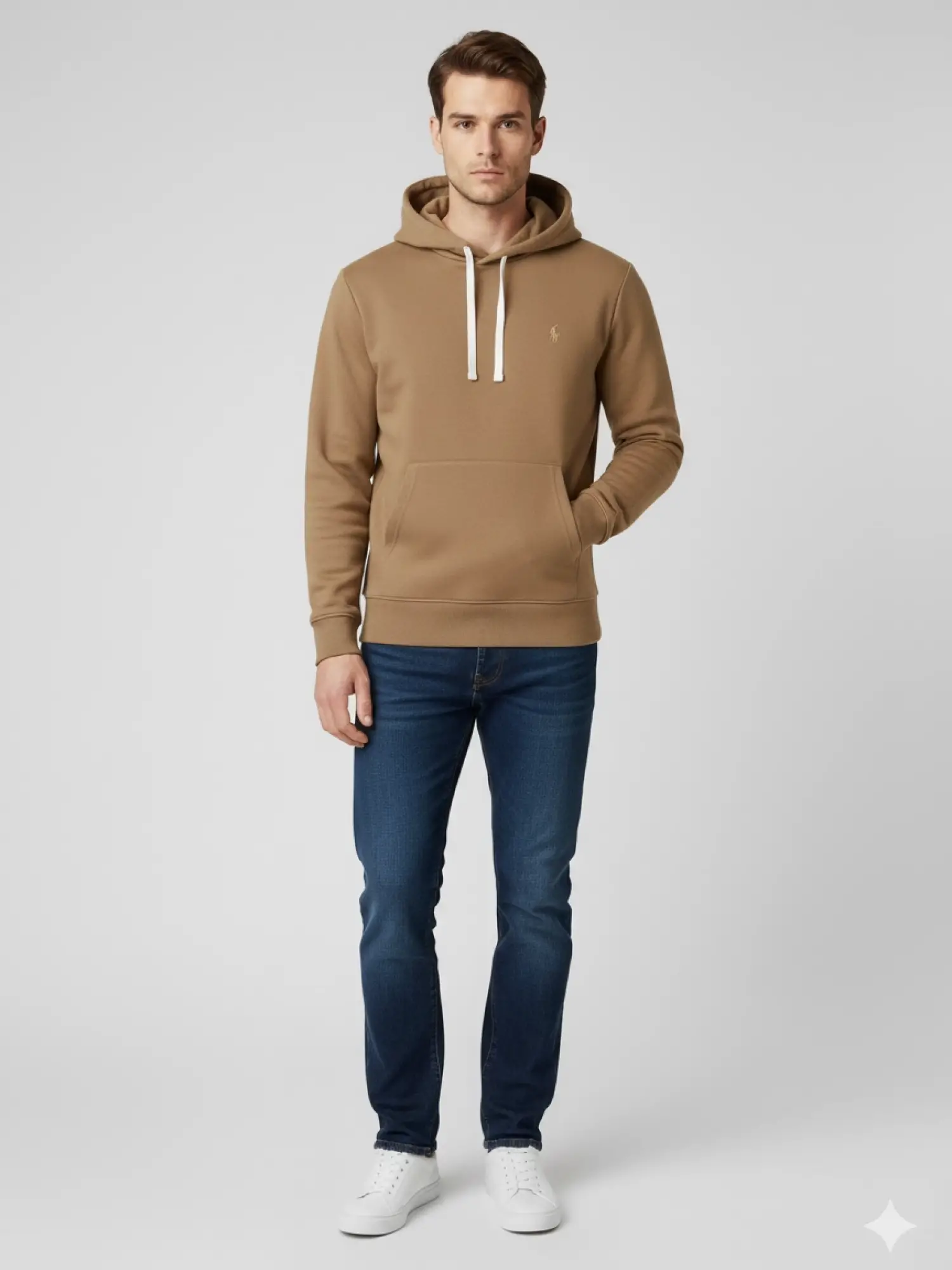 Garson Boy Camel Kapşonlu Sweat