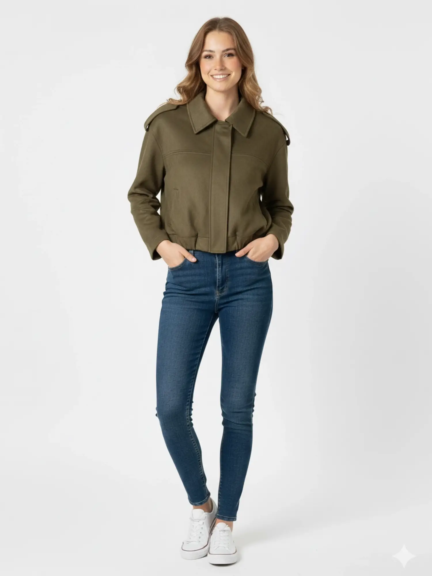 Garson Boy Haki Bomber Ceket