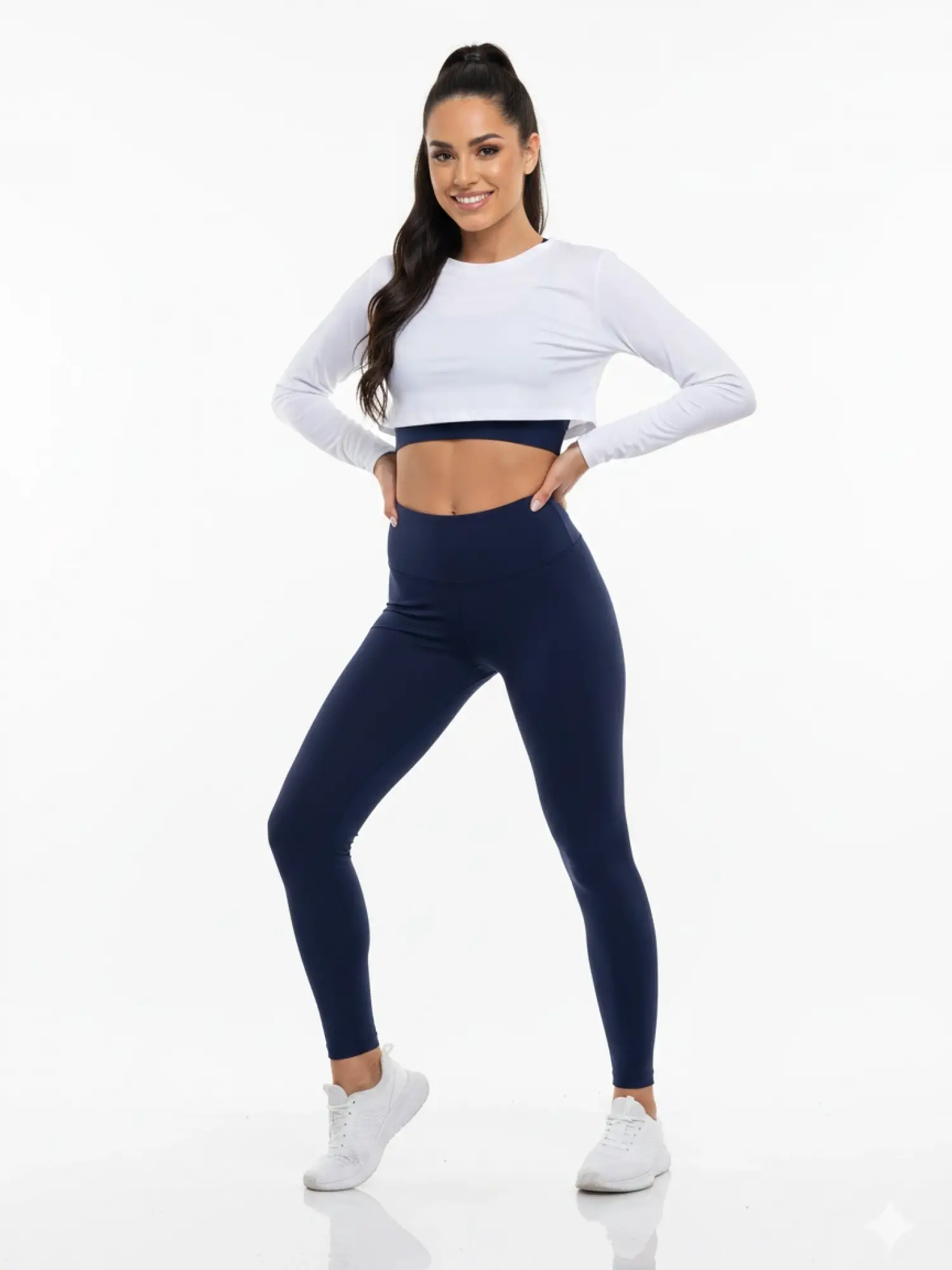 Garson Boy Lacivert Oysho Şardonlu Tayt