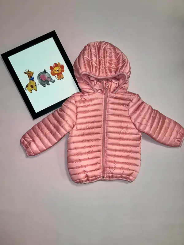 1-5 Yaş Pembe Mont (Polarlı)