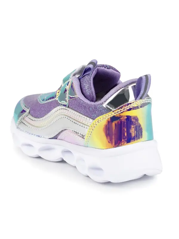 Buckhead 4246 Trio Shiny Hologram Jr Spor Ayakkabı Lila