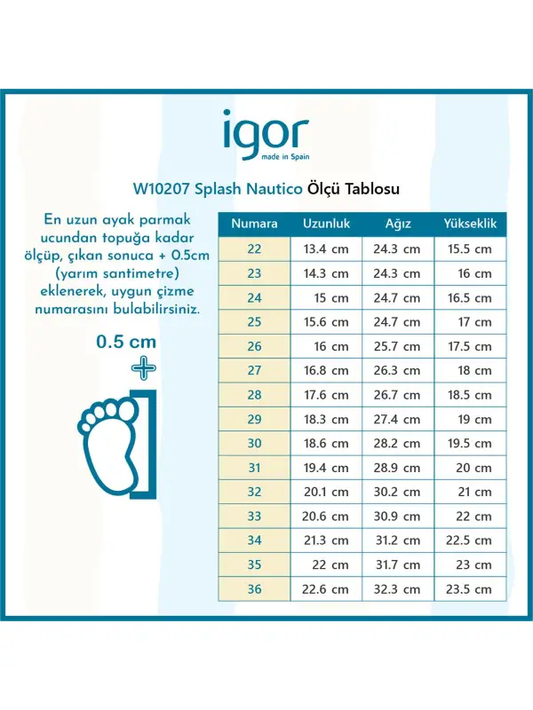 İgor Splash Nautico Borreguito Sarı