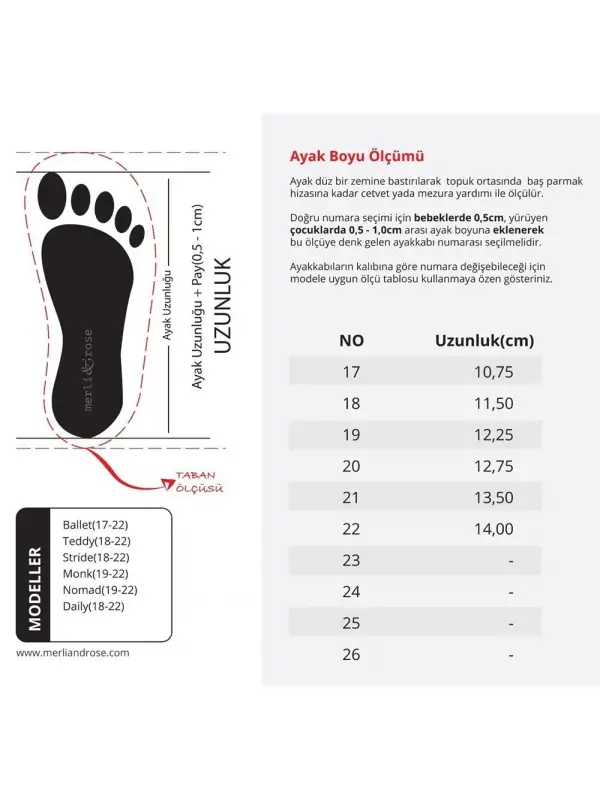 Merli&Rose Nordic Bot | Krem 21-25