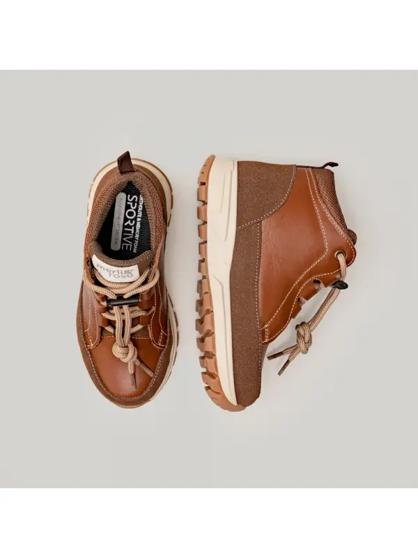 Merli&Rose Track Bot Kahve 31-35