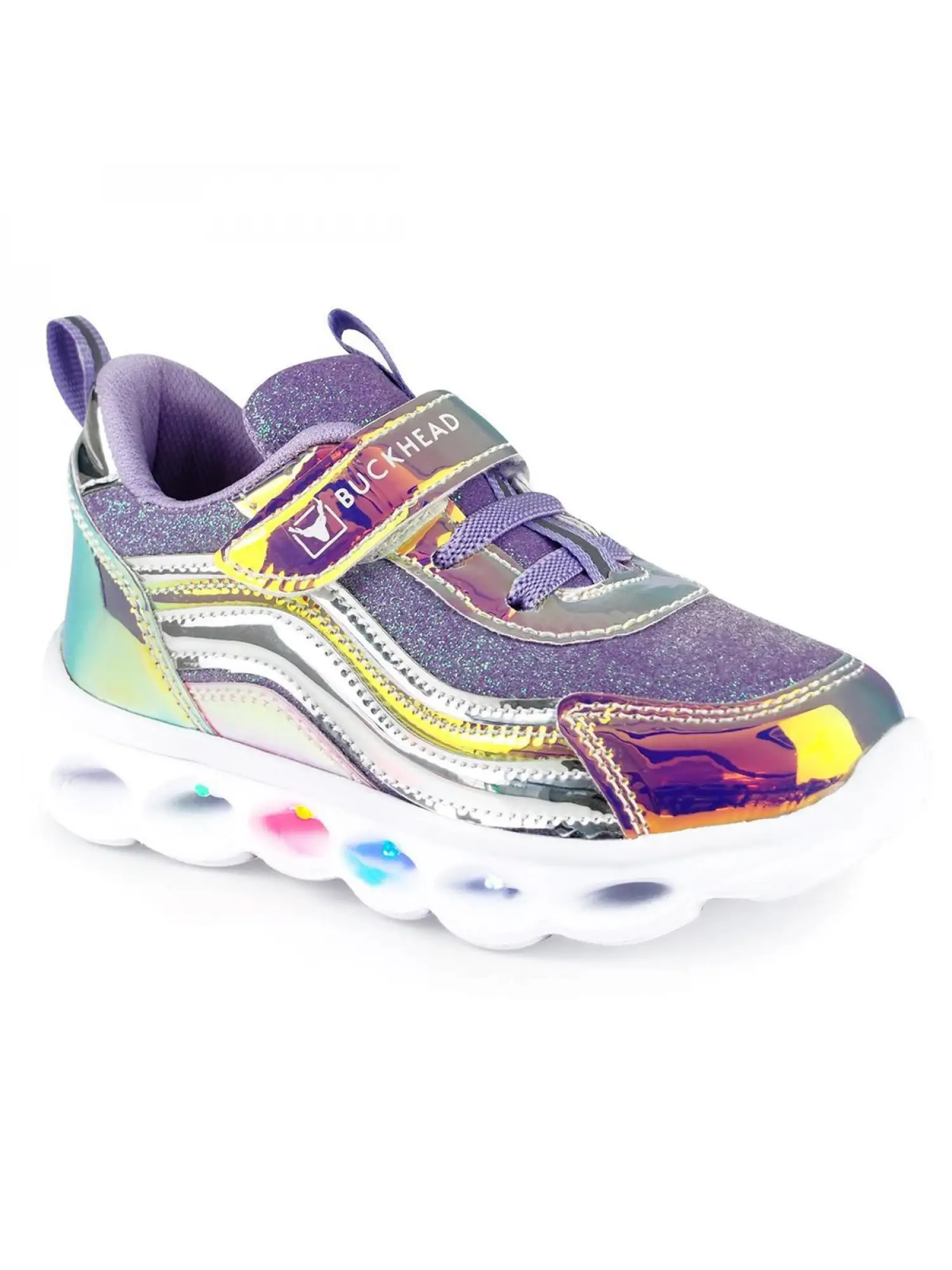 Buckhead 4246 Trio Shiny Hologram Jr Spor Ayakkabı Lila