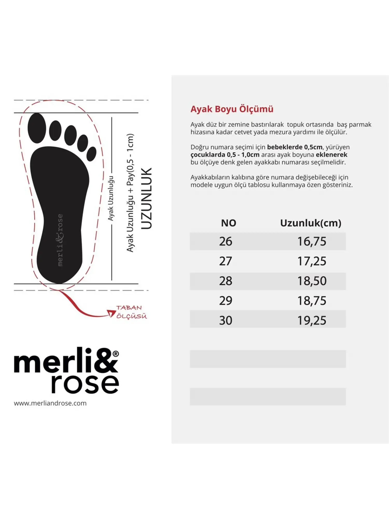 Merli&Rose Track Bot Kahve 31-35