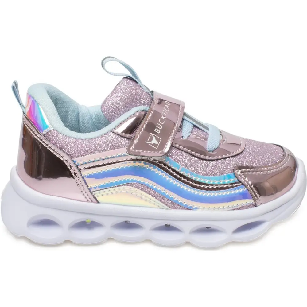 Buckhead 4246 Trio Shiny Hologram Jr Spor Ayakkabı Pembe