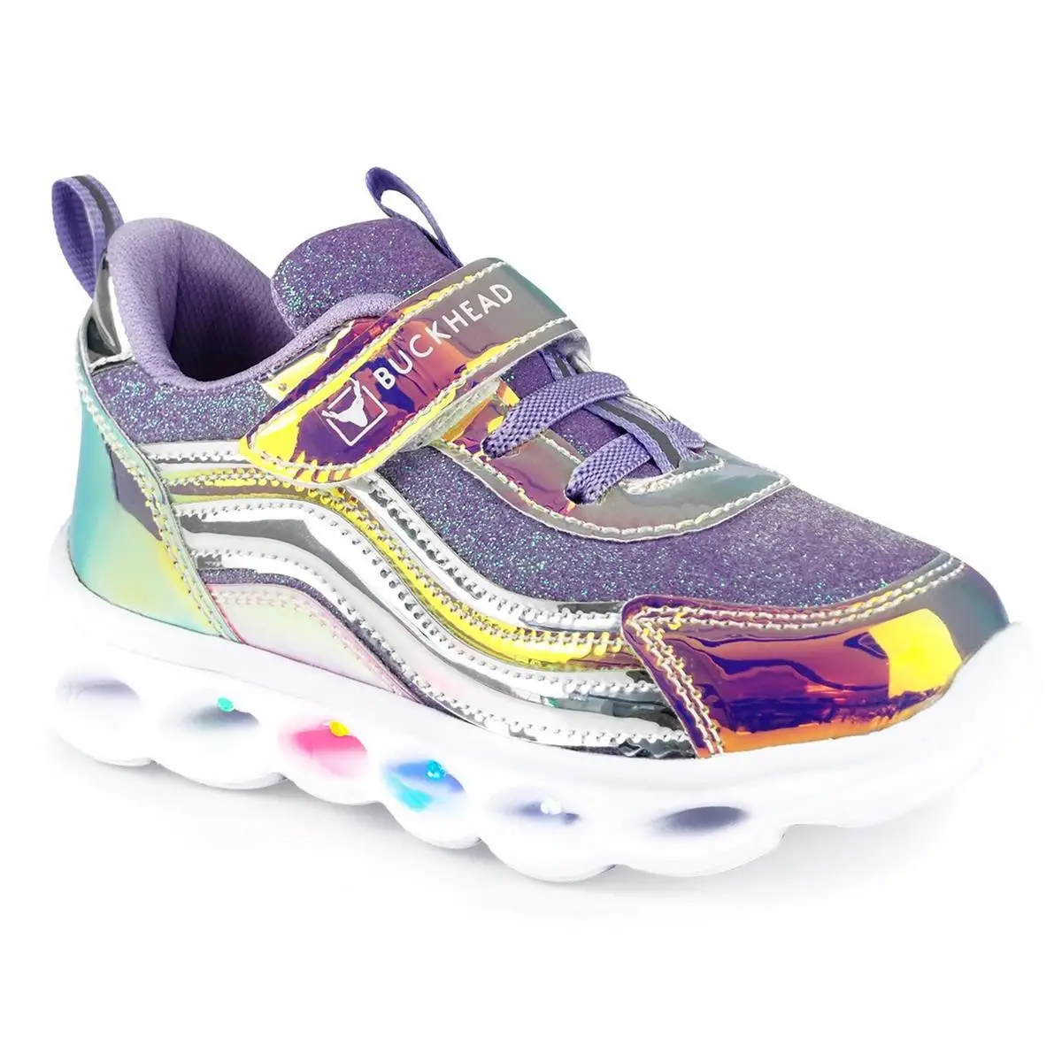 Buckhead 4246 Trio Shiny Hologram Jr Spor Ayakkabı Lila
