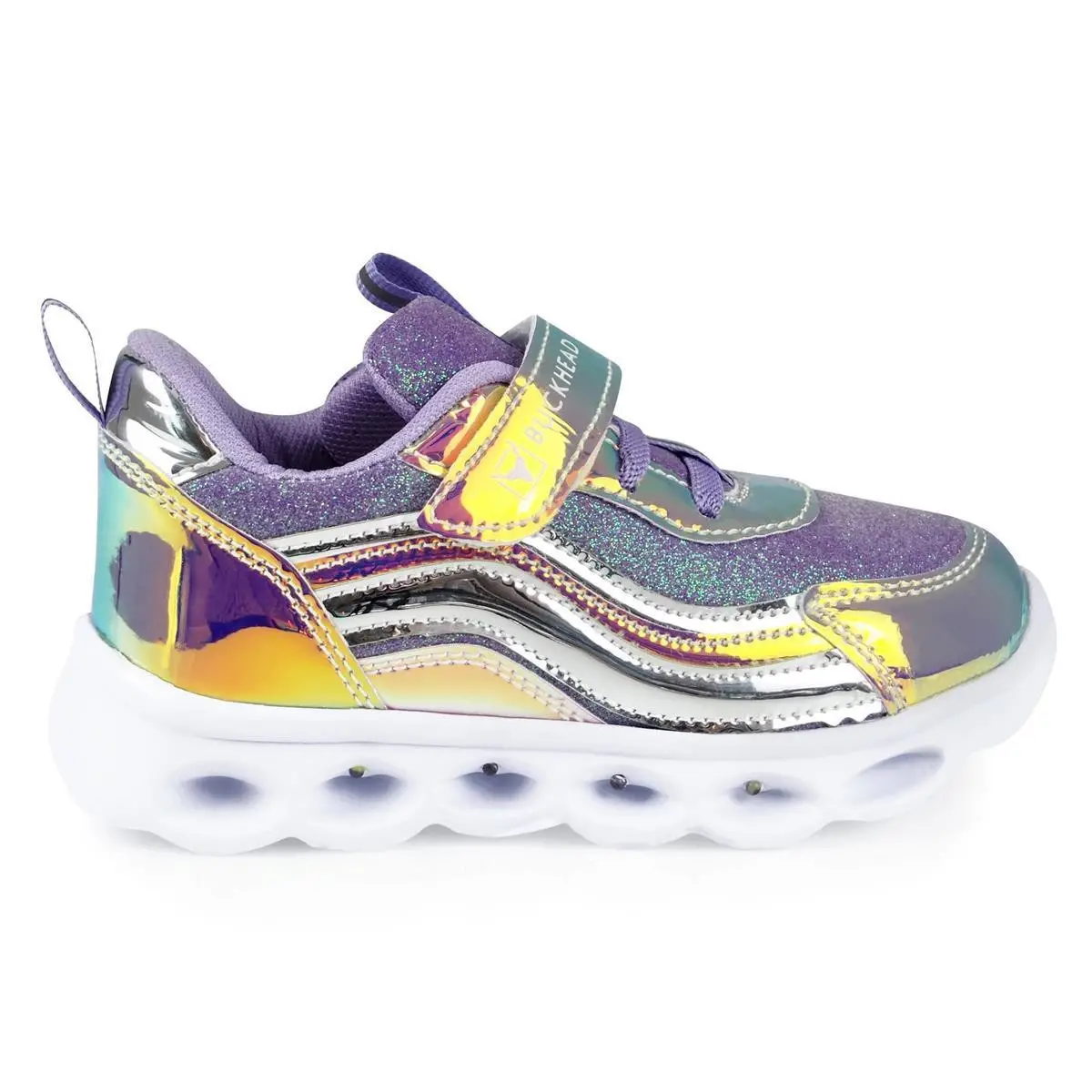 Buckhead 4246 Trio Shiny Hologram Jr Spor Ayakkabı Lila