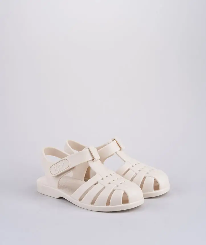 İgor Clasica Velcro Sandalet S10288 Marfil